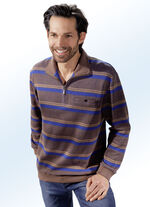 Flotter Troyer mit kurzem Reissverschluss 