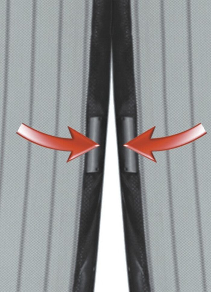 Insektenvorhang mit Magnetsystem, Schlie&szlig;t automatisch! 