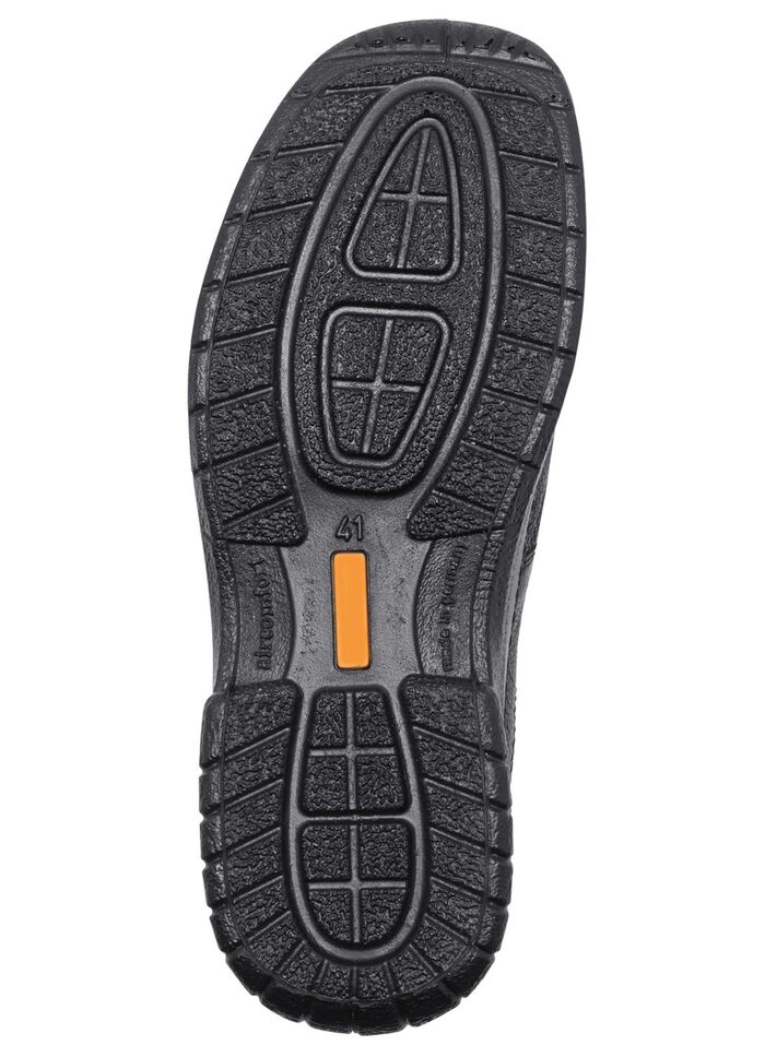 GINO GALANTE, klassische Herren-Schn&uuml;rschuhe, mit herausnehmbarem Fussbett SCHWARZ