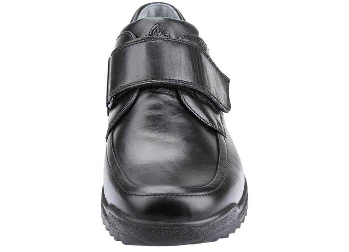 Waldl&auml;ufer Klettschuh aus hochwertigem Leder SCHWARZ