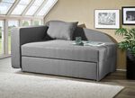 Schlafsofa mit Bonnellfederung GRAU