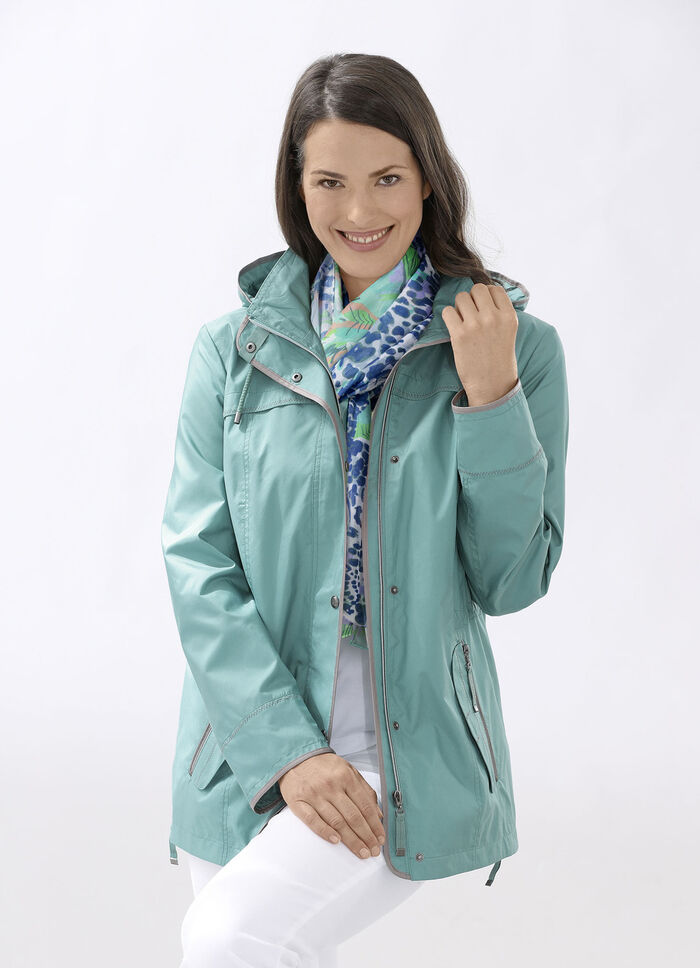 Funktionsjacke mit Reißverschluss an den Seitenschlitzen PAZIFIK