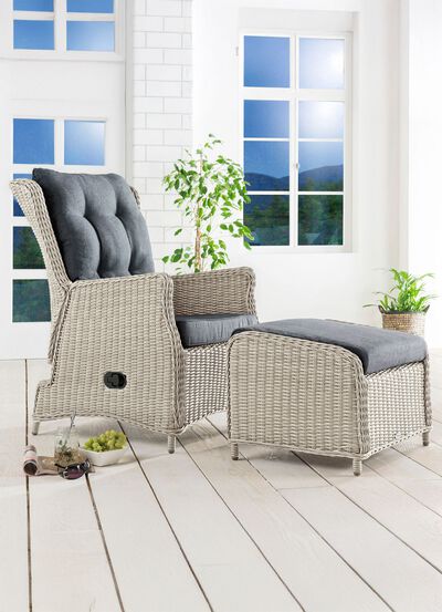 Relaxsessel Casa oder passender Fusshocker 