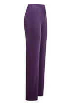 Hose mit edlem Glanz VIOLETT