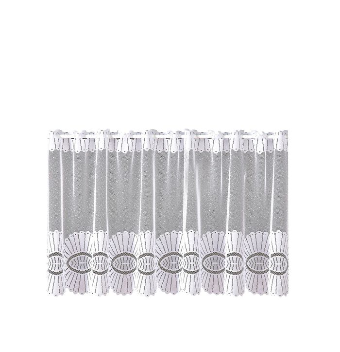 Kurzvorhang mit Stangendurchzug 