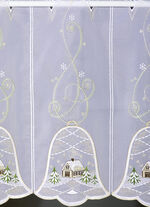 Kurzstore mit echter Plauener Stickerei