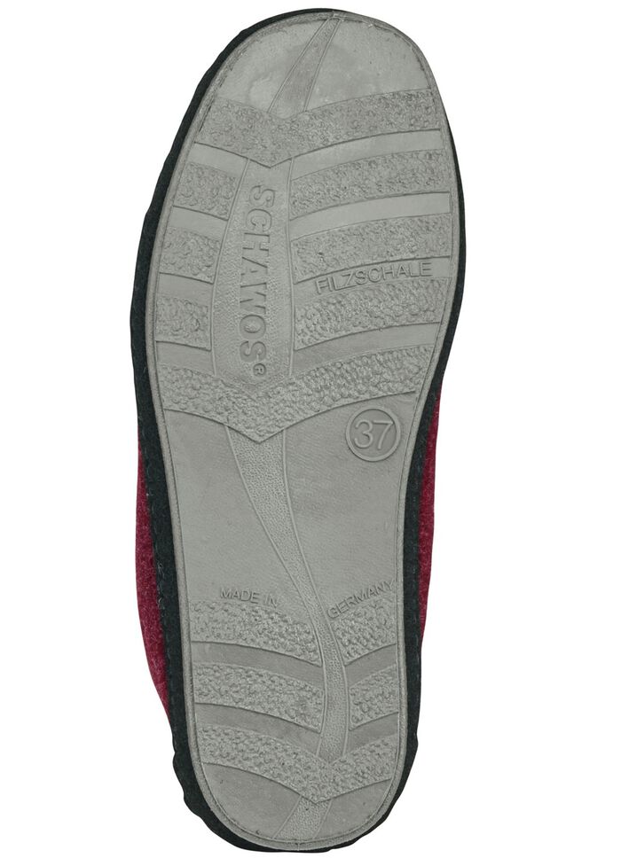 Atmungsaktive Damen-Hausschuhe, mit Reissverschluss 