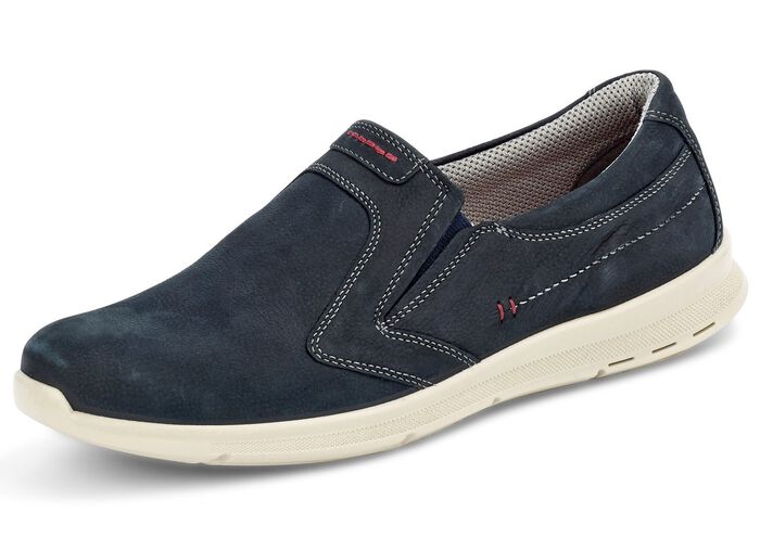 Slipper mit seitlichen Gummiz&uuml;gen MARINE