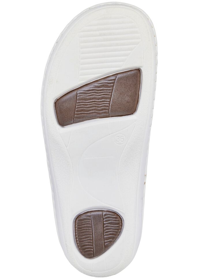 ELENA EDEN Clog aus genarbtem Rind-Nappaleder 