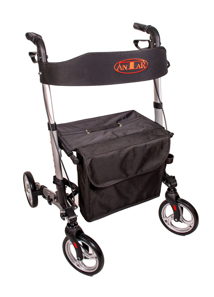 Alu-Rollator mit Premium-Ausstattung 