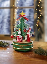 Spieldose Weihnachtsbaum GRÜN