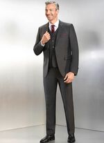 Anzug mit Gilet 