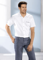 Hemd von «Milano Italy» in 2 Farben WEISS