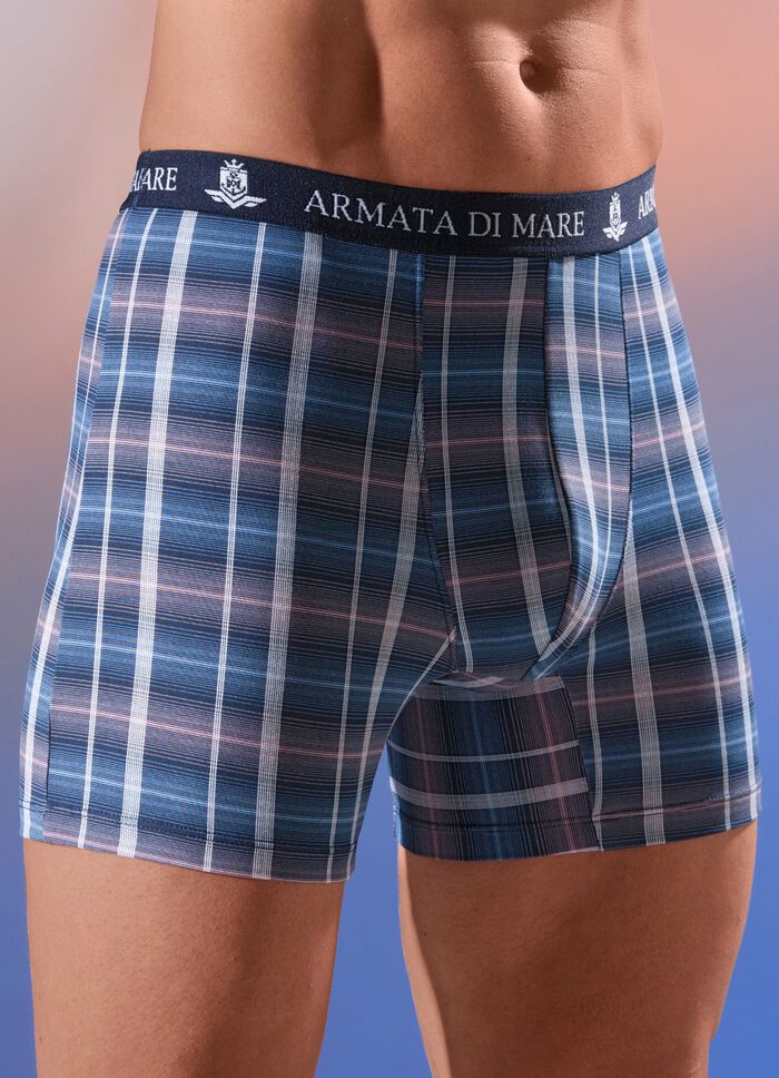 Viererpack Pants mit Karodessin 