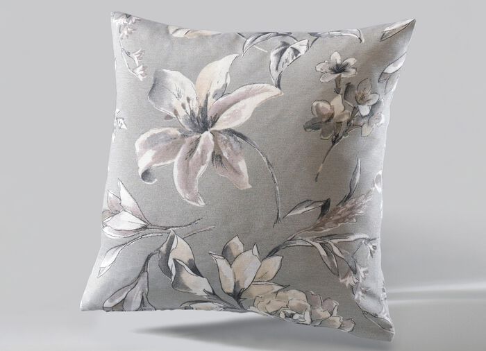 Tagesdecke mit Bandeinfassung SILBER