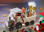 S&uuml;sse Weihnachtslokomotiven mit s&uuml;sser F&uuml;llung BUNT