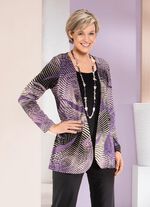 Shirt in Jacken-Optik 