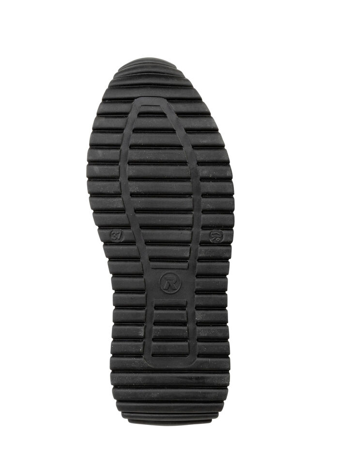 Rieker, trendige Damen-Boots, Winterschuhe, mit herausnehmbarem Fu&szlig;bett SCHWARZ