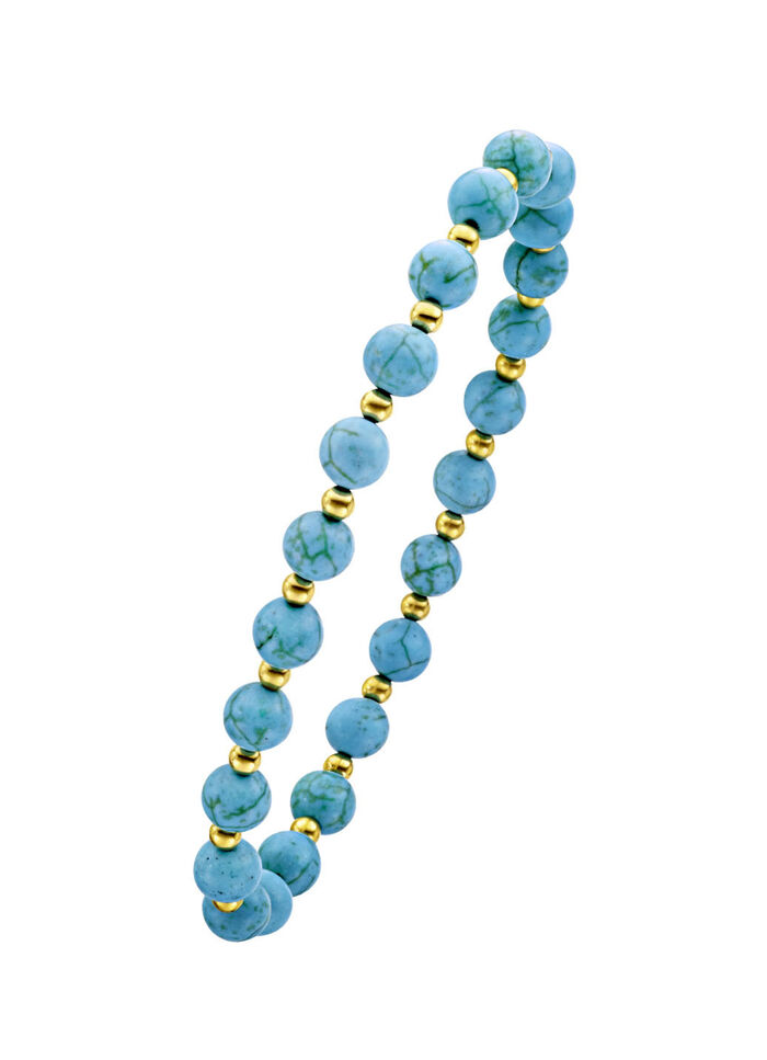 Armband  mit Türkis-Kugeln 