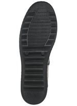 Gemini Stiefelette aus teilweise bedrucktem Rind-Nappaleder KIESEL
