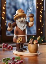 R&auml;ucherm&auml;nnchen Pilzsammler aus dem Erzgebirge 