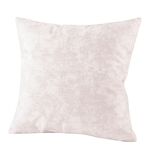 Marmorierte Velours-Kissenbezüge CREME
