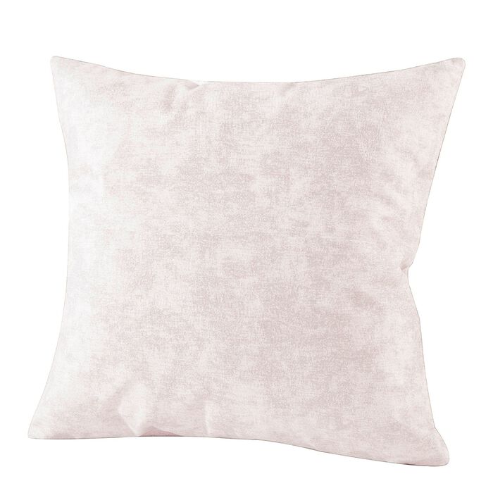 Marmorierte Velours-Kissenbezüge CREME