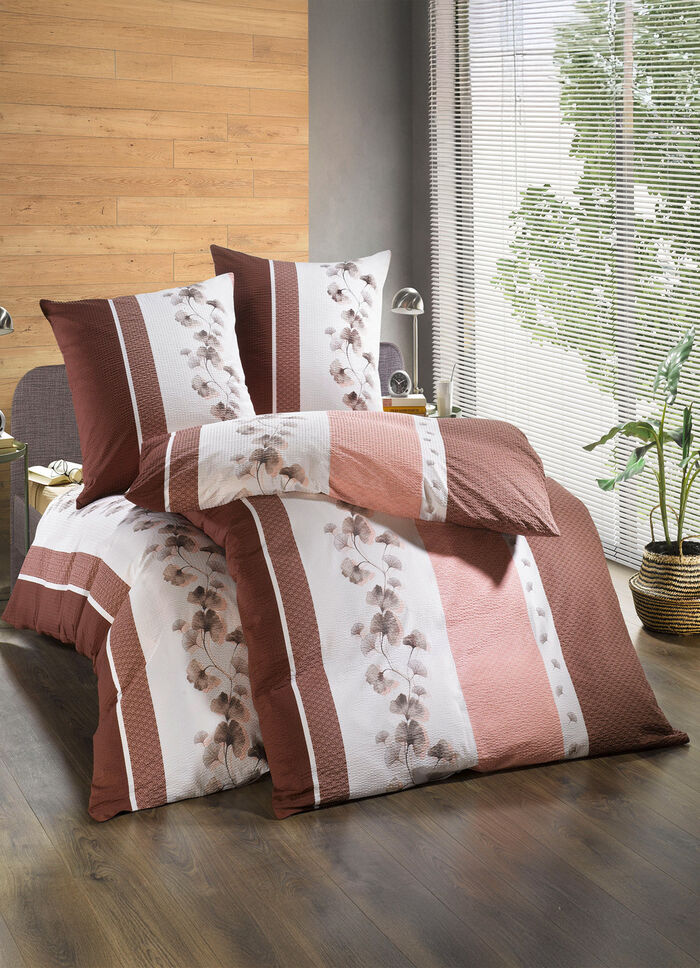 Bettwäsche-Garnitur mit Reissverschluss BORDEAUX-ALTROSÉ