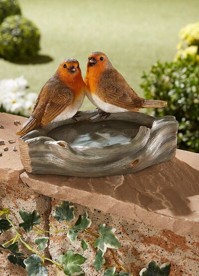 Vogeltr&auml;nke aus Polyresin 