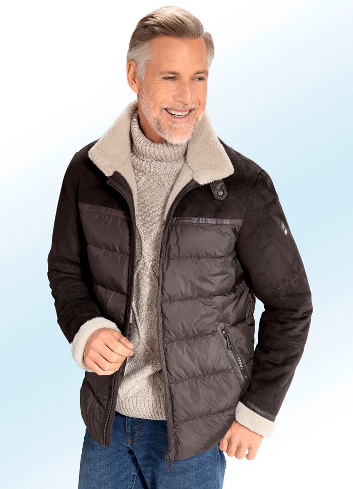 Jacke in Lammfelloptik von &laquo;New Canadian&raquo; 