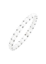 Elastisches Armband mit Süsswasser-Zuchtperlen 