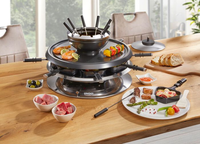 Raclette f&uuml;r bis zu 8 Personen 