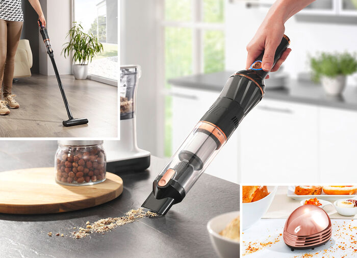 Akku-Hand- und Bodenstaubsauger-Set MX14, 2-in-1AUGER 