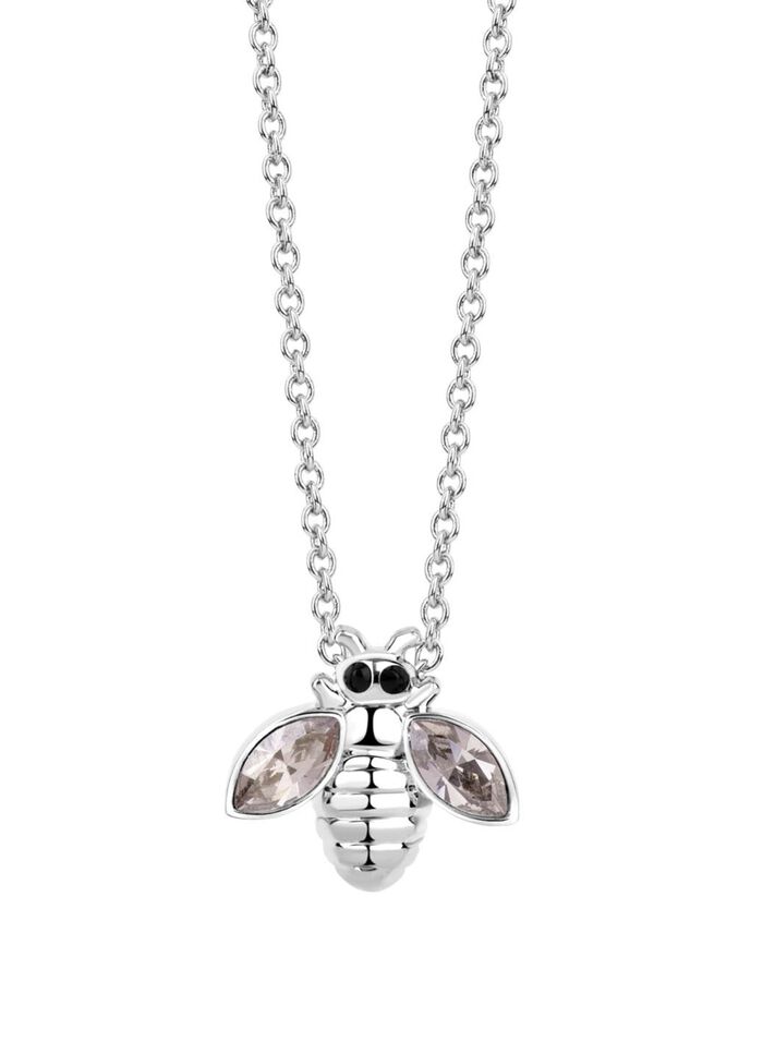 Halskette Biene mit Swarovski&reg;-Kristallen 