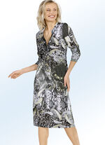 Nachthemd mit Satinband und langen Ärmeln