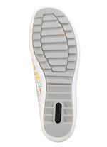 Remonte Sneaker aus beschichtetem, frech bedrucktem Leder WEISS-BUNT