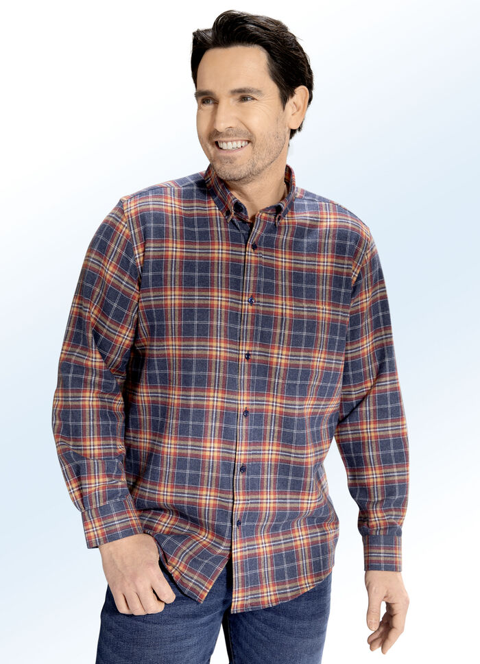 Tragangenehmes Hemd mit Rückenpasse 