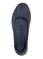 Andrea Conti, klassische Damen-Slipper, mit herausnehmbarem Fussbett MARINE