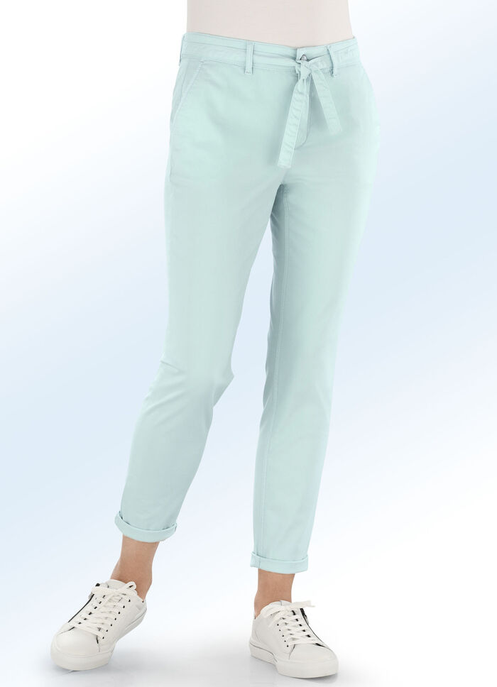 Hose in trendiger Chino-Form JADEGR&Uuml;N