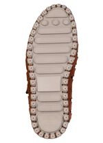 Sommerliche Herren-Slipper, mit herausnehmbarem Fussbett BRAUN