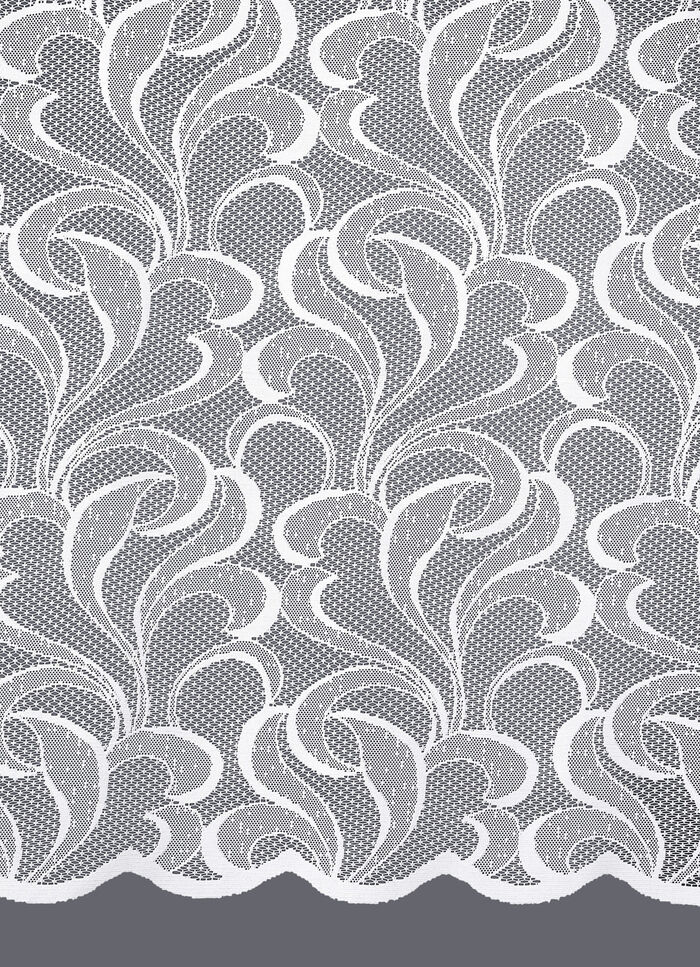 Langvorhang Ranken mit Automatikfaltenband 