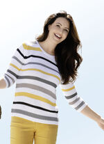 Pullover aus Bändchengarn 