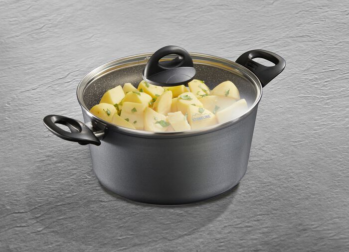 STONELINE&reg; Kochtopf-Set, 15-teilig ANTHRAZIT