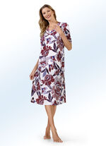 Zweierpack Nachthemden mit Spitzenbandbesatz 