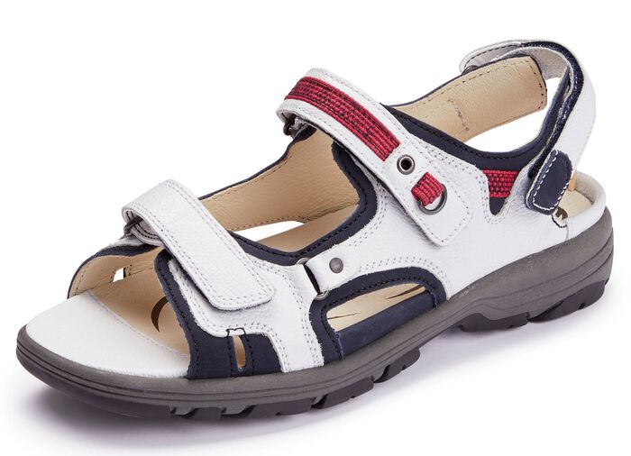 Waldl&auml;ufer, sportliche Damen-Sandalen, Weite H, mit herausnehmbarem Fussbett 