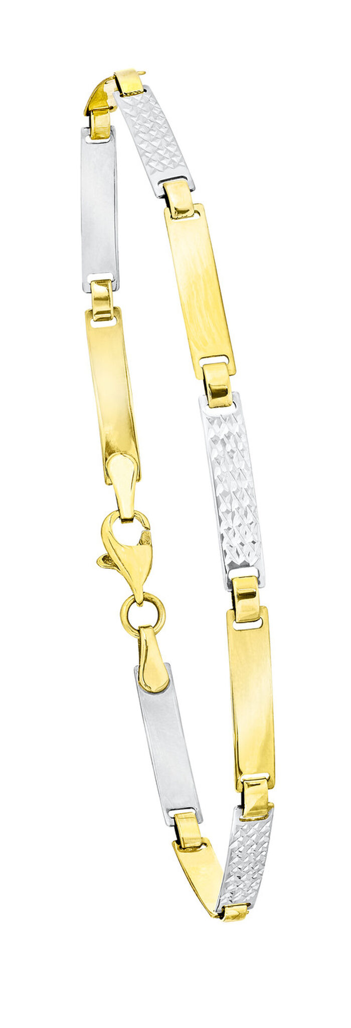 Feines Armband in Bicolor 