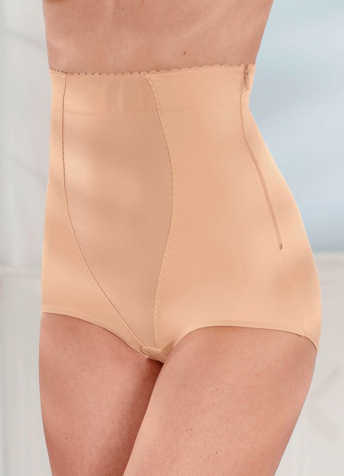 Miederhose mit seitlichem Reissverschluss 