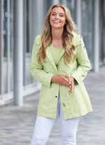 Funktions-Longjacke mit abnehmbarer Kapuze MAIGRÜN