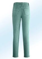 Magic-Jeans mit toller Nietenzier sowie angesagtem Fransensaum 