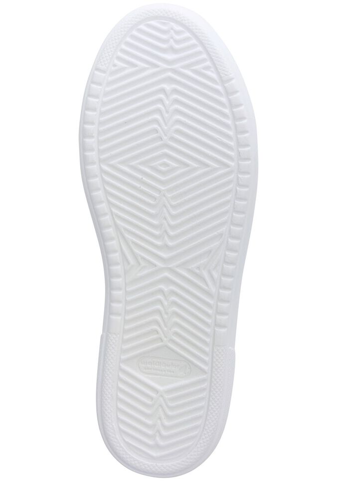 Waldl&auml;ufer, trendige Damen-Schn&uuml;rschuhe, Weite H, mit herausnehmbarem Fussbett WEISS